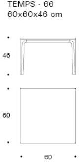 Kendo Mobiliario Квадратный журнальный столик с керамической столешницей sun-id-1351944 - Вид №7