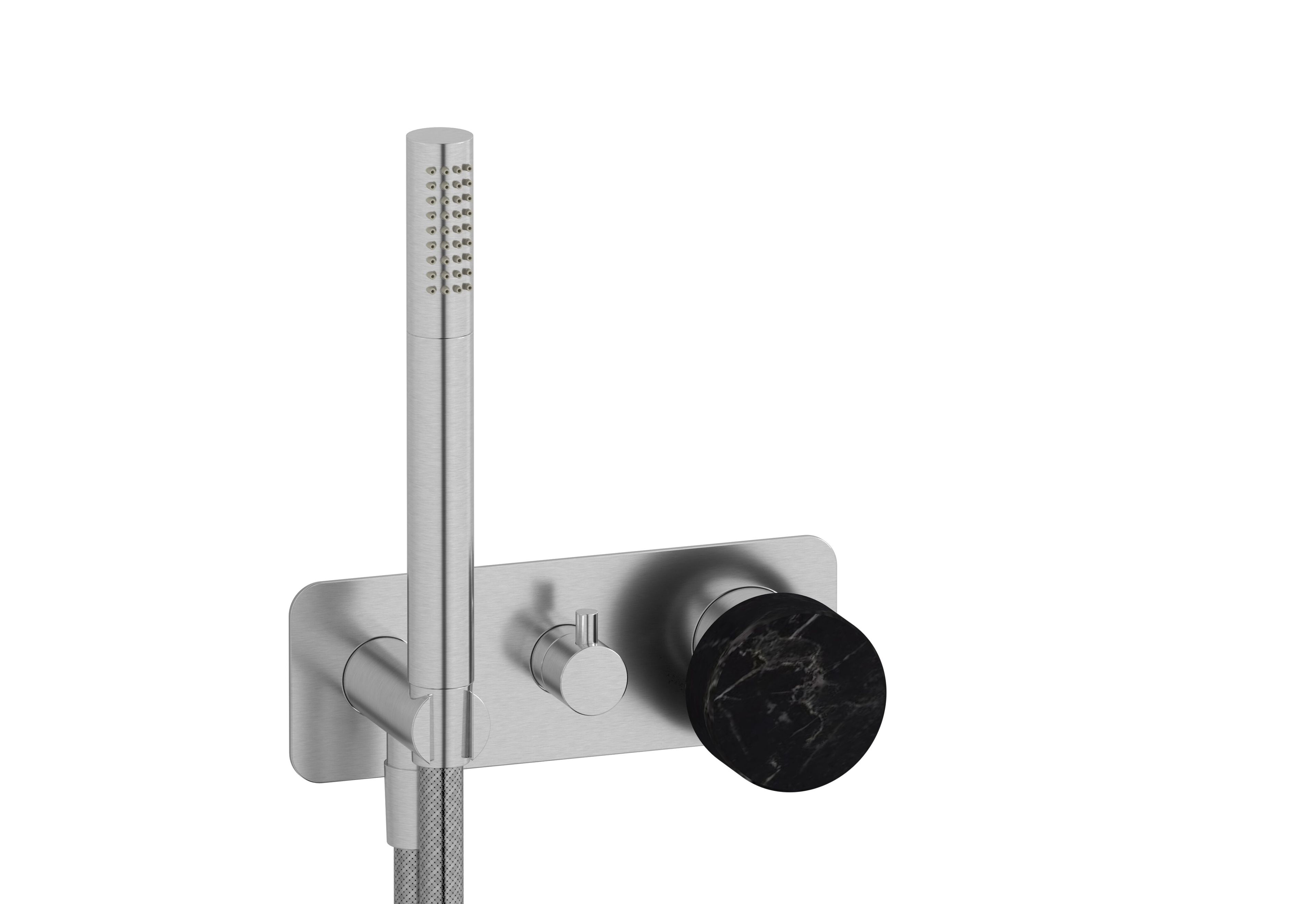 Мраморный встраиваемый смеситель для душа с ручным душем IB мрамор + мрамор Elle ARCH-00137390 - Вид №16