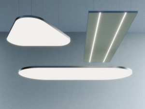 Светодиодный акустический подвесной светильник