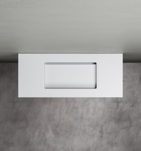 Прямоугольная раковина Corian® с столешницей