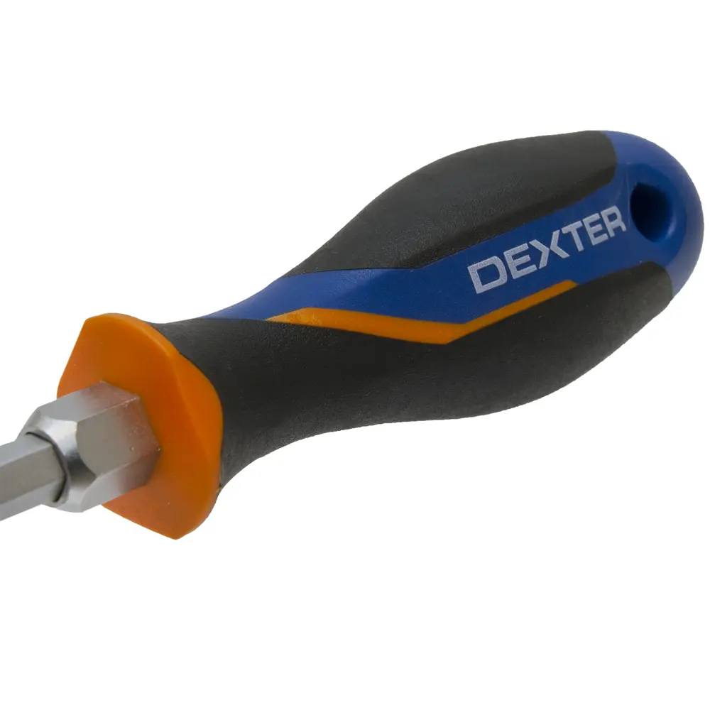 Отвертка шлицевая Dexter SL8 с магнитным наконечником 18147449 STLM-0009570 - Вид №5