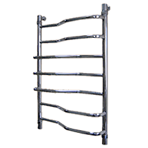 Полотенцесушитель водяной ТЕРА Бриз 500х600 Н.Г. 3/4 (6п)  (13-15) с кронш.+америк. угловые1х3/4 Бриз