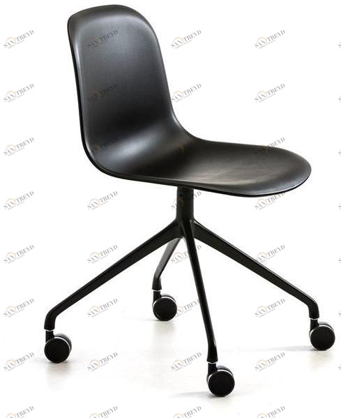 arrmet Офисный стул на эстакаде с колесами Máni plastic sun-id-1455206