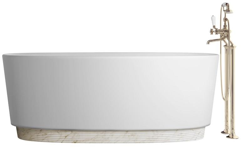 Devon&Devon Овальная ванна белого цвета tec plus sun-id-1380065 - Вид №1