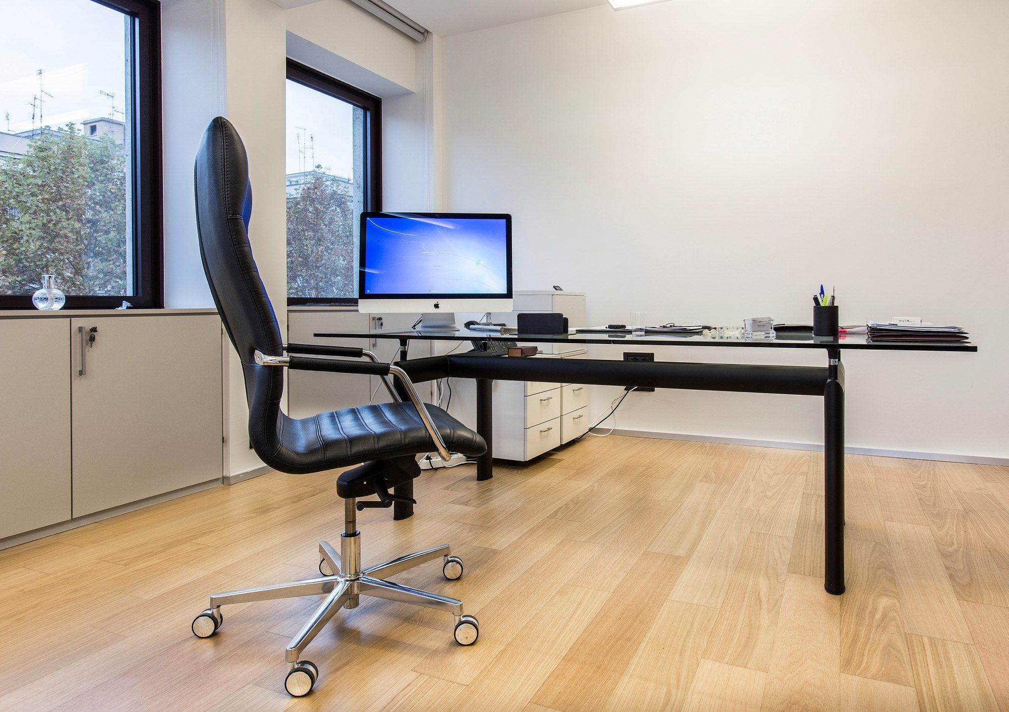 Кожаное офисное кресло с колесами SITIA Tempo ARCH-00032154 - Вид №11