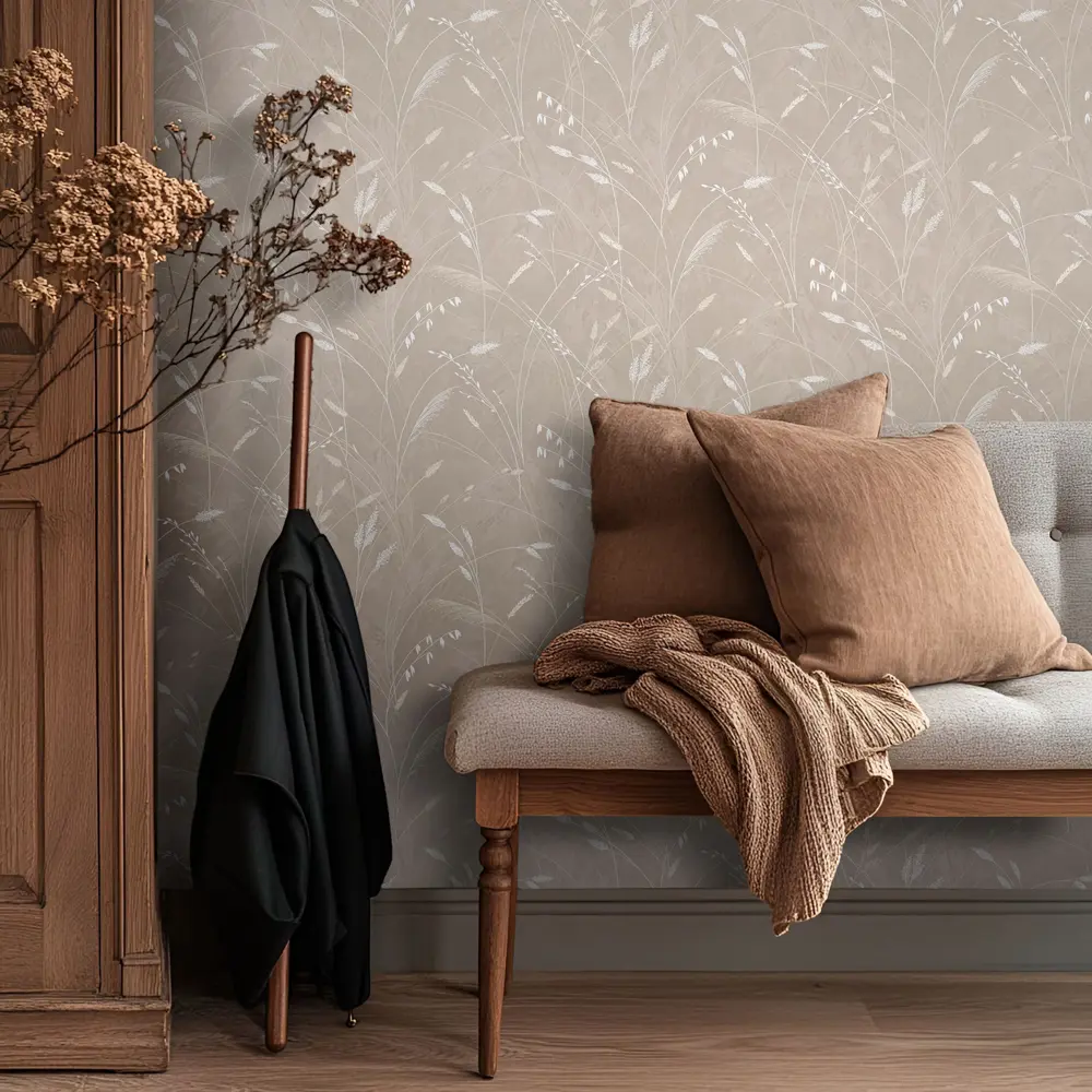 Обои флизелиновые Erismann Terra бежевые 1.06 м ЭР61018-03 STLM-2199626 - Вид №5