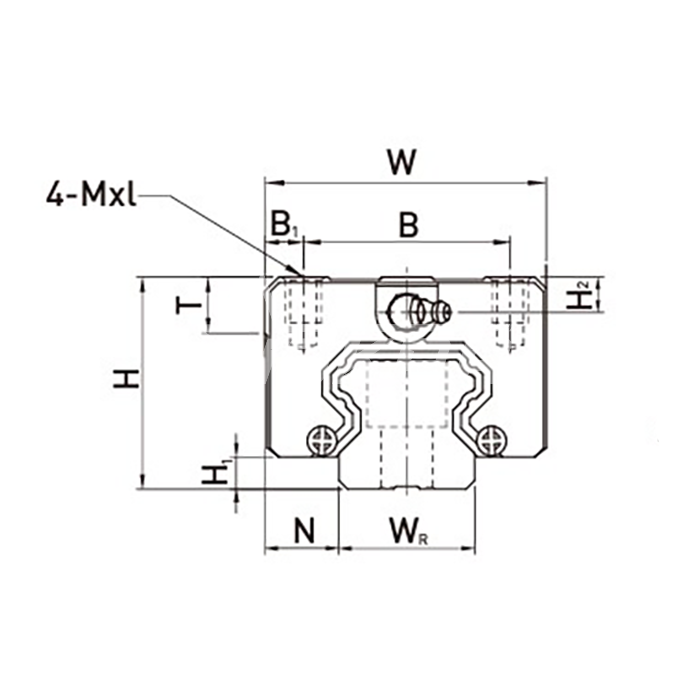 IS532 Каретка HGL25HAZAH ISKRA  - Вид №1