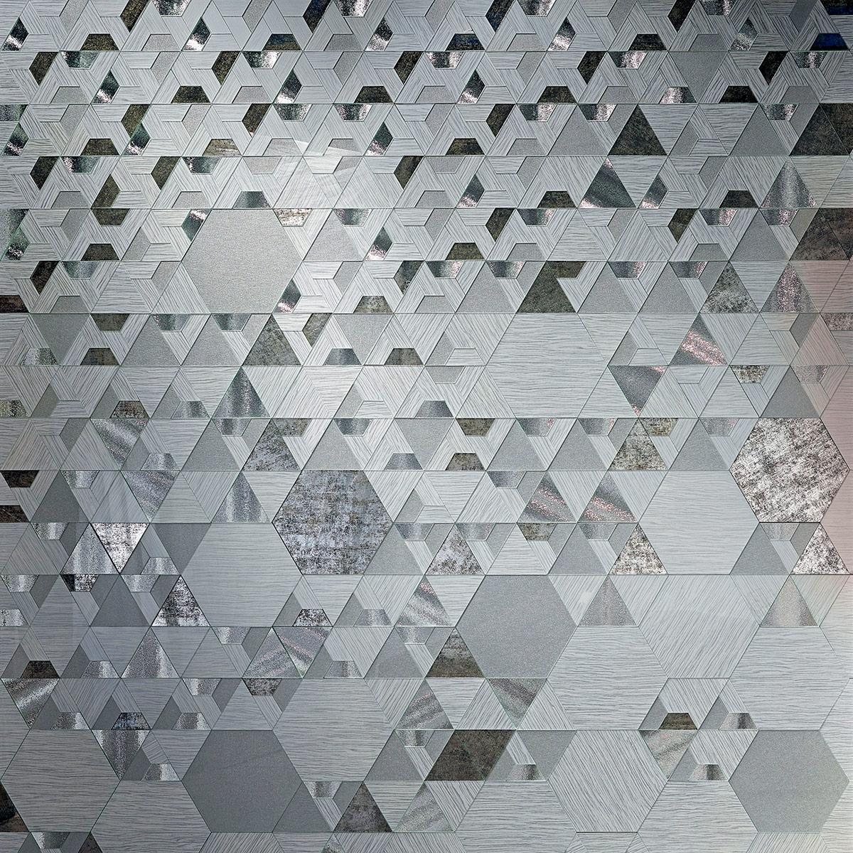 SICIS Bucolico Black Bo-Grey Vetrite Tile sun-id-1991302 - Вид №18