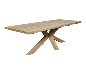 Прямоугольный садовый стол из тикового дерева