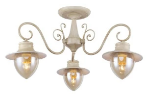 Потолочная люстра Rivoli Сomodita 5031-303 RIVOLI COMODITA 337028 Белый;прозрачный