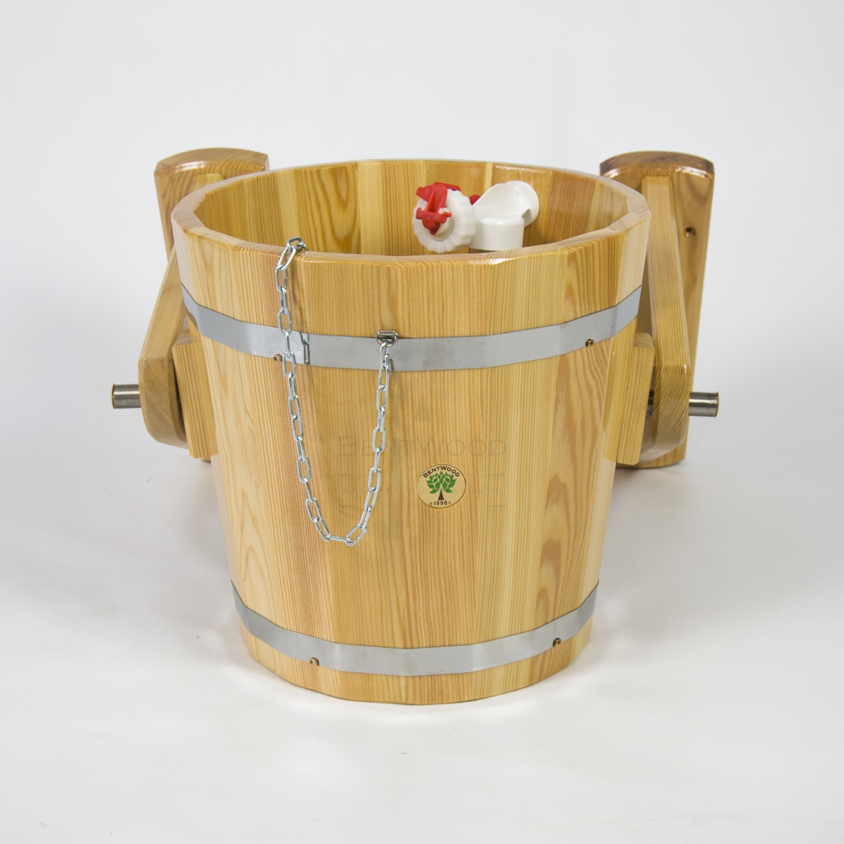 138 Обливное устройство из лиственницы 12 литров (лиственница натуральная) Alyarus  - Вид №2