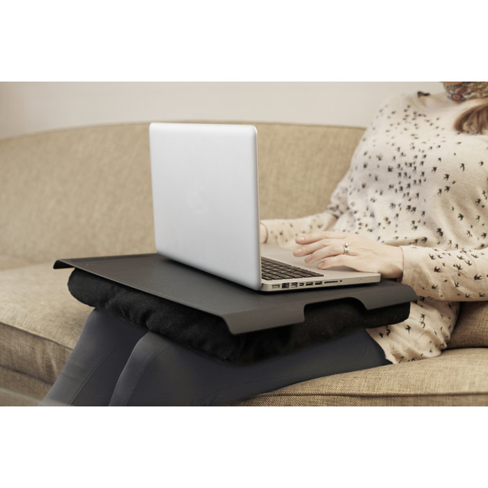 Подставка с пластиковым подносом Laptray черная Bosign 261361 - Вид №3