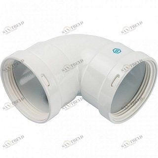 Угол дымохода STOUT DN80 87 градусов двухраструбный SCA0080020090