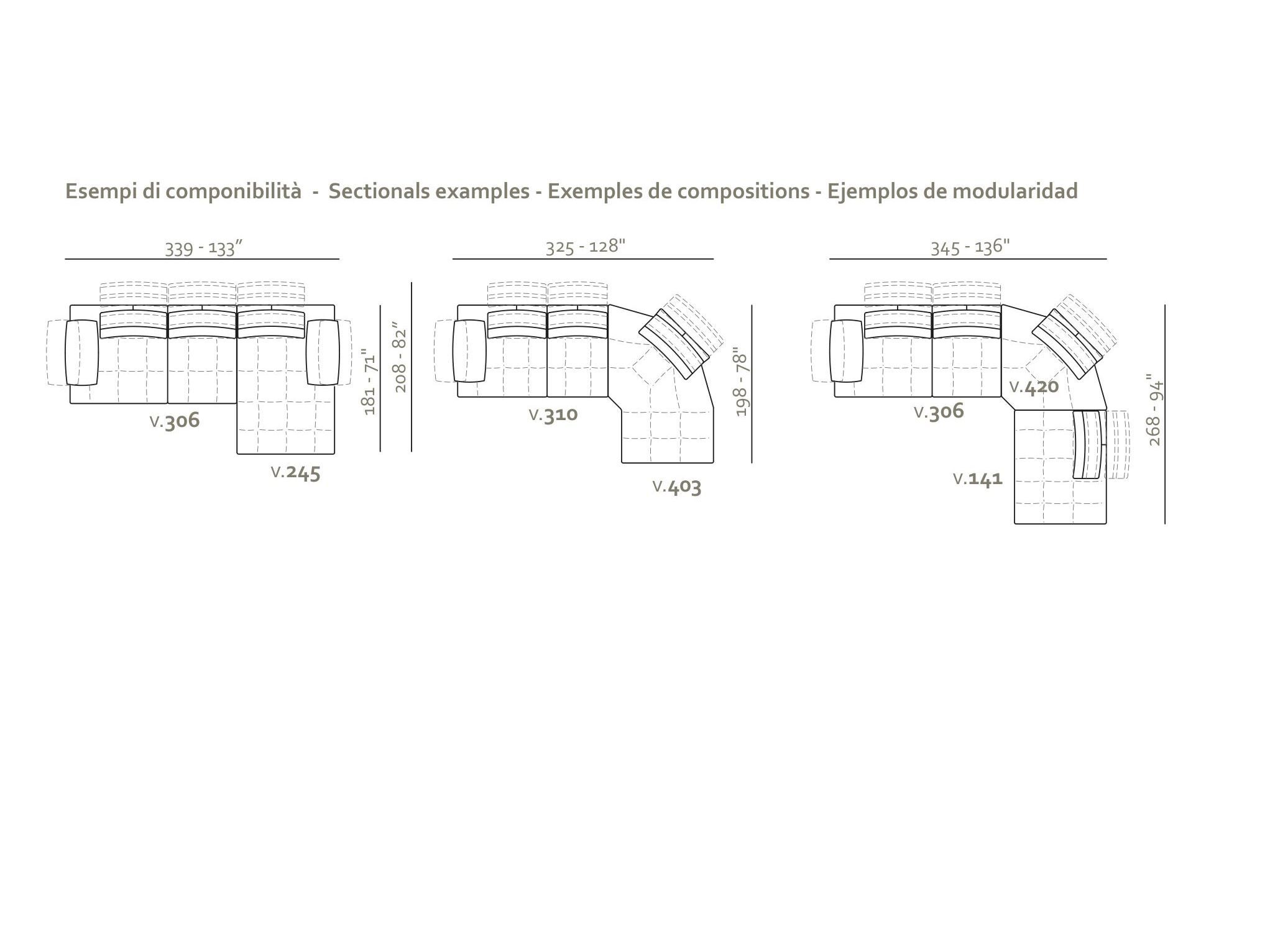 Кожаный угловой диван Max Divani BUCCI ARCH-00098486 - Вид №4