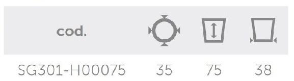 Lyxo Design Табурет садовый полиэтиленовый Dot Sg301-h00075 DOT 2.0 - Вид №3