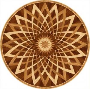 Художественный паркет Da Vinci Розетка 26-033 Дуб Любая на выбор (Гладкая) х1000Радиус мм.