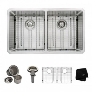 KHU102-33 Мойка кухонная прямоугольная Krausru