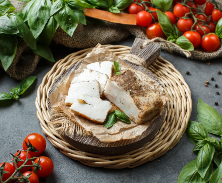 6683 Сало по-домашнему с чесноком и черным перцем Вкусляндия  - Вид №2