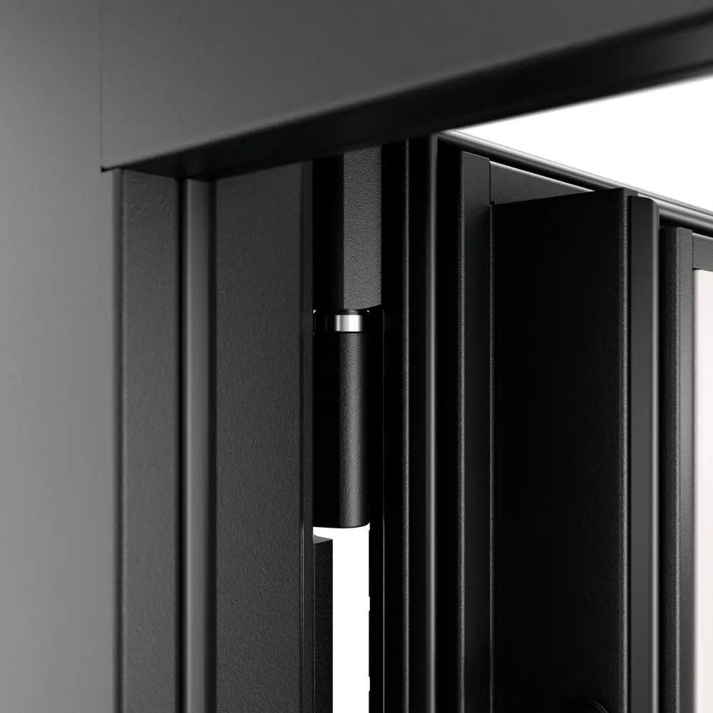 Дверь входная металлическая Браун Скай 95x205 см правая шелк белый с зеркалом TOREX STLM-2129822 - Вид №7