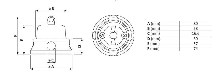 Поворотный переключатель / переключатель GI Gambarelli ARCH-00042010 - Вид №2