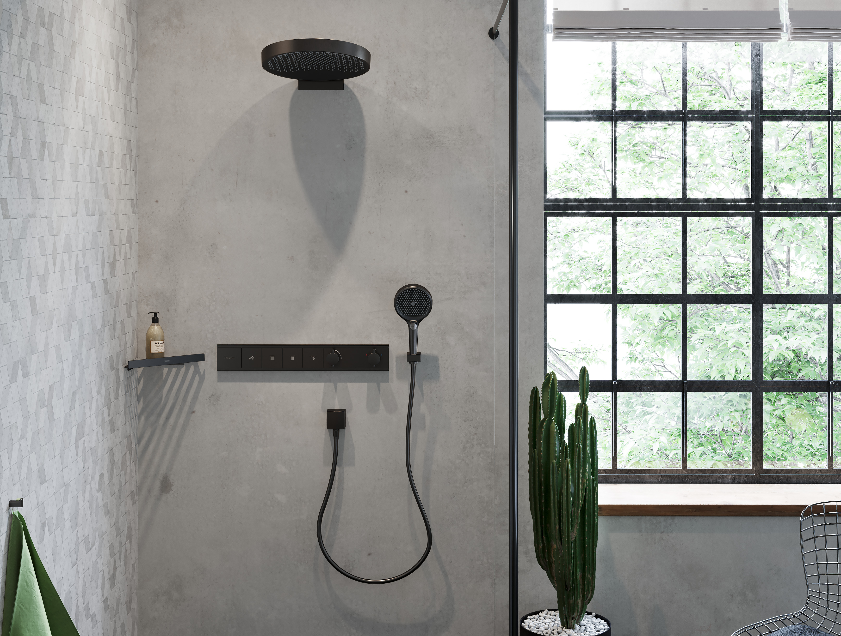 26864990 Rainfinity Ручной душ 130 3jet Hansgrohe  - Вид №3