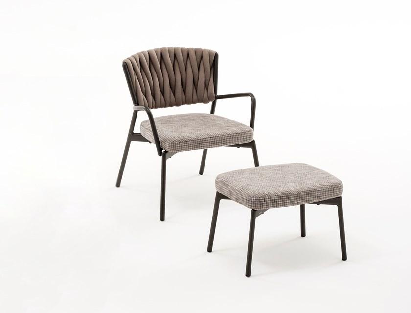 RODA Мягкое кресло из полиэстера с подлокотниками Piper sun-id-1371629 - Вид №1