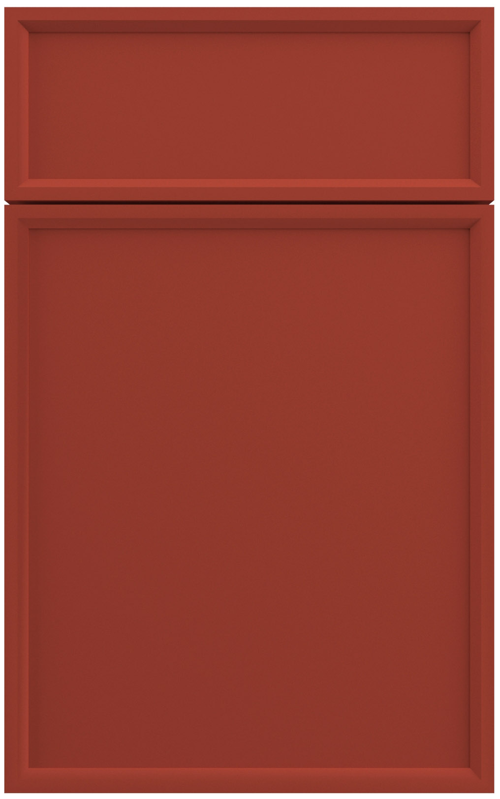 Фасады для кухни Модерн Фрезеровка «Модена» 502 Берлинский красный SIDAK SIST312-11008