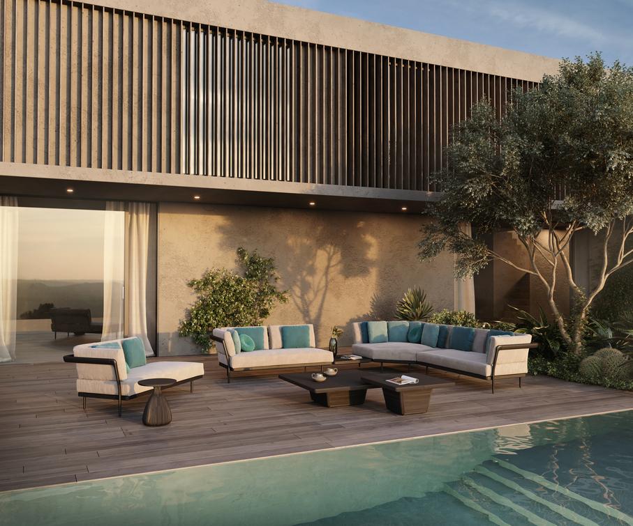 MNST1213 Concept 3 кремень teak Manutti Flex - Вид №9