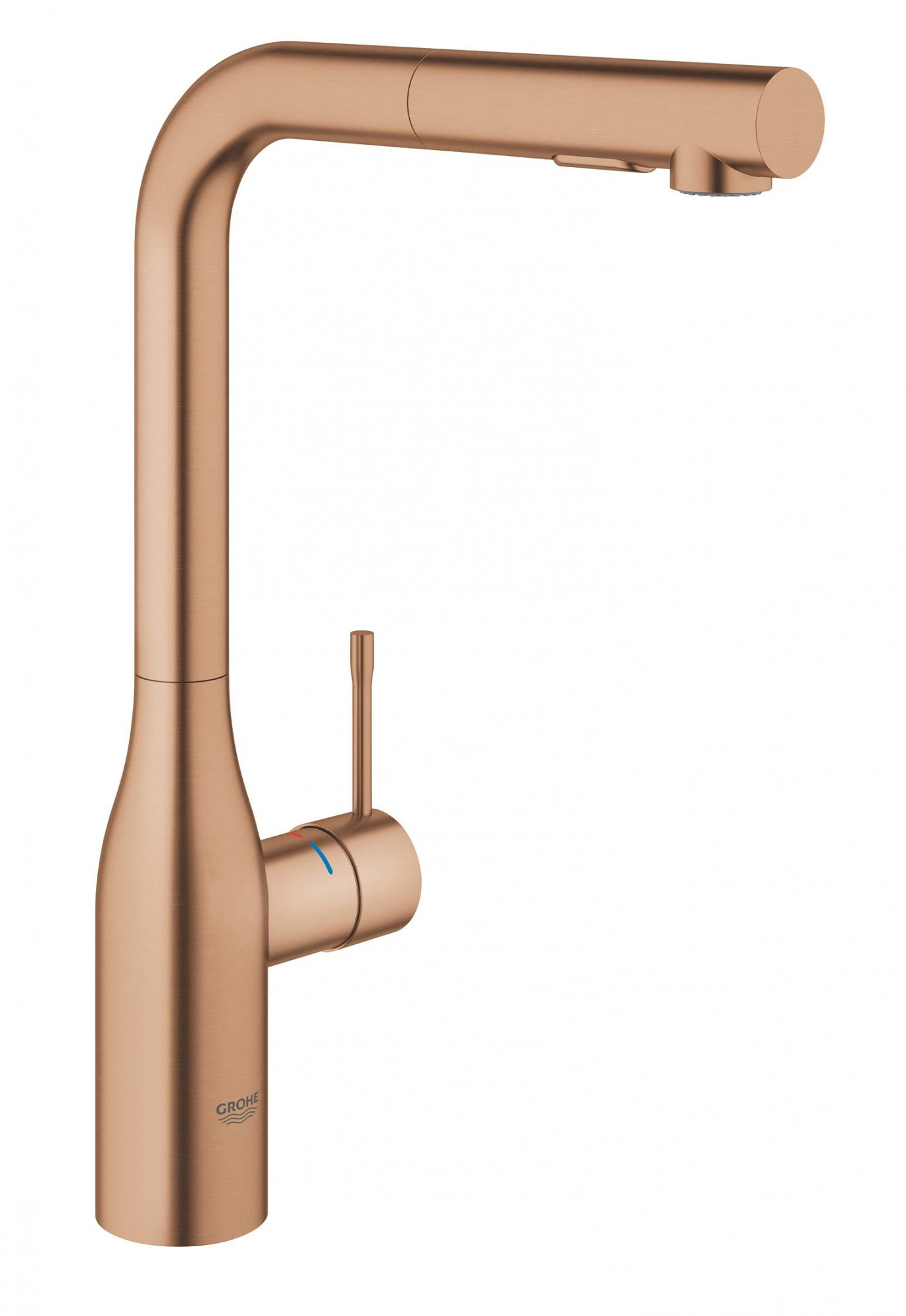 Смеситель для кухни GROHE Essence New, L-излив, тёплый закат матовый (30270DL0)