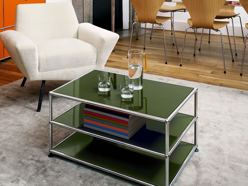 Стальной журнальный столик USM USM Haller System ARCH-00100140