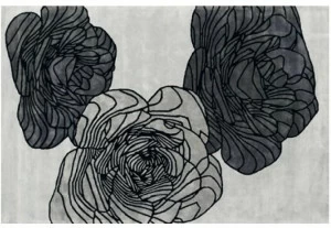 Toulemonde Bochart Прямоугольный коврик ручной работы из шелка The designers