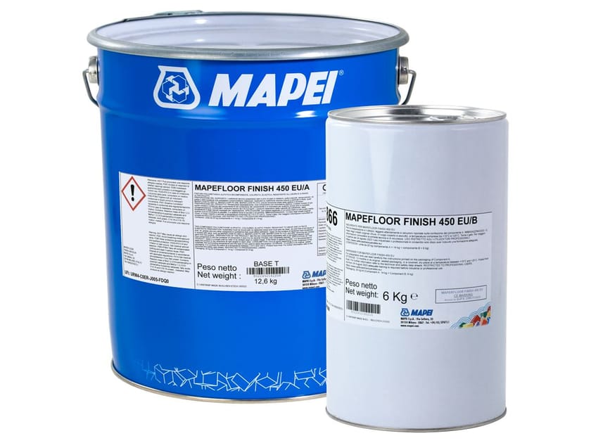 Алифатическая двухкомпонентная полиуретановая отделка MAPEI изделия на основе смолы ARCH-00150909