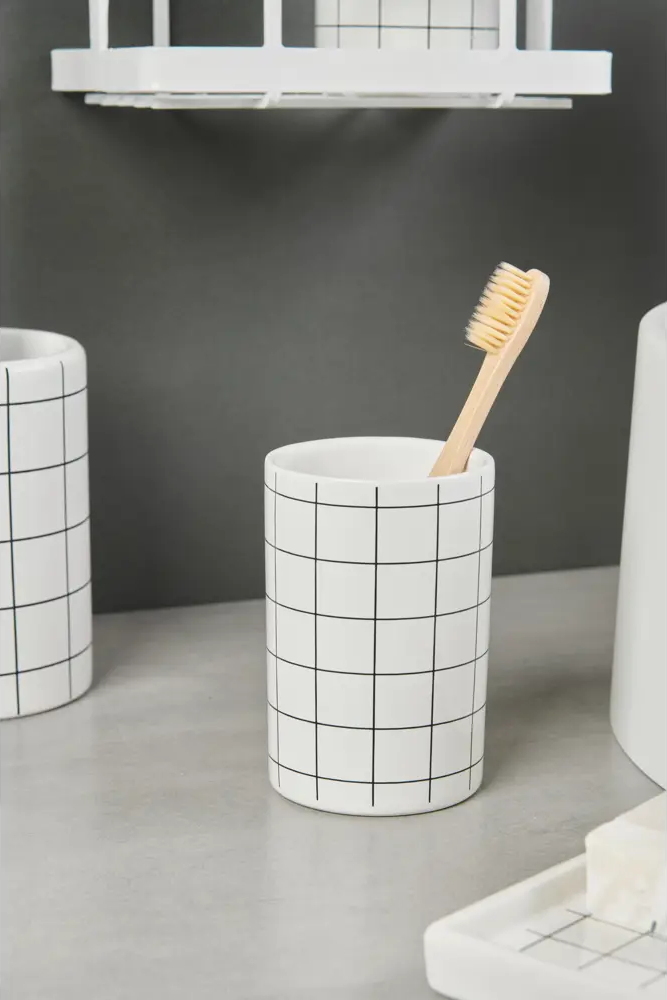 VIDAGE La Scuola — керамический стакан для зубных щёток в стиле неоклассика 82403488