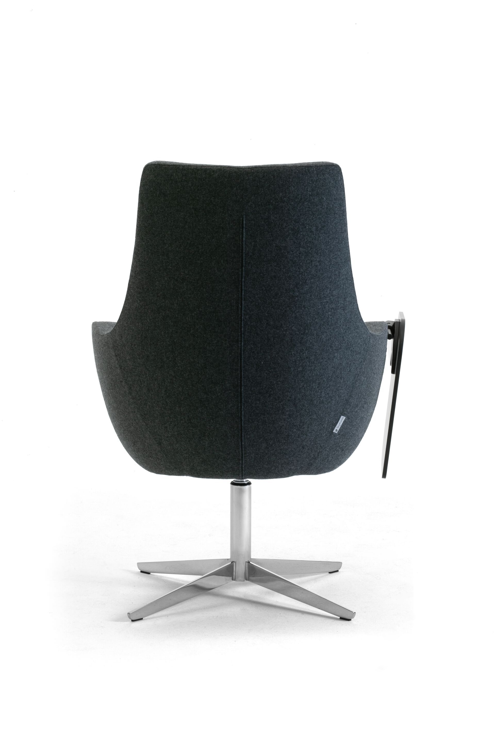 Шерстяное вращающееся кресло с откидным верхом Leyform Victoria ARCH-00011031 - Вид №2