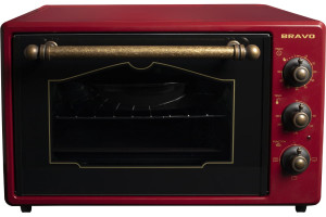 9028347 Мини-печь BRAVO FO-38RR красный