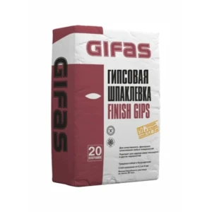 Шпаклевка гипсовая финишная Gifas Finish Gips 20 кг