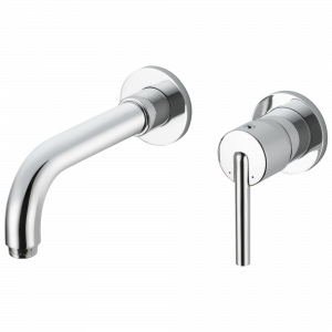 T3559LF-WL Накладка для смесителя для ванной комнаты с одной ручкой на стене Delta Faucet Trinsic Хром