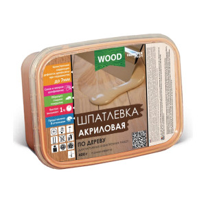 90743803 орех 0,25л Шпатлевка акриловая по дереву STLM-0364875 FARBITEX ПРОФИ WOOD