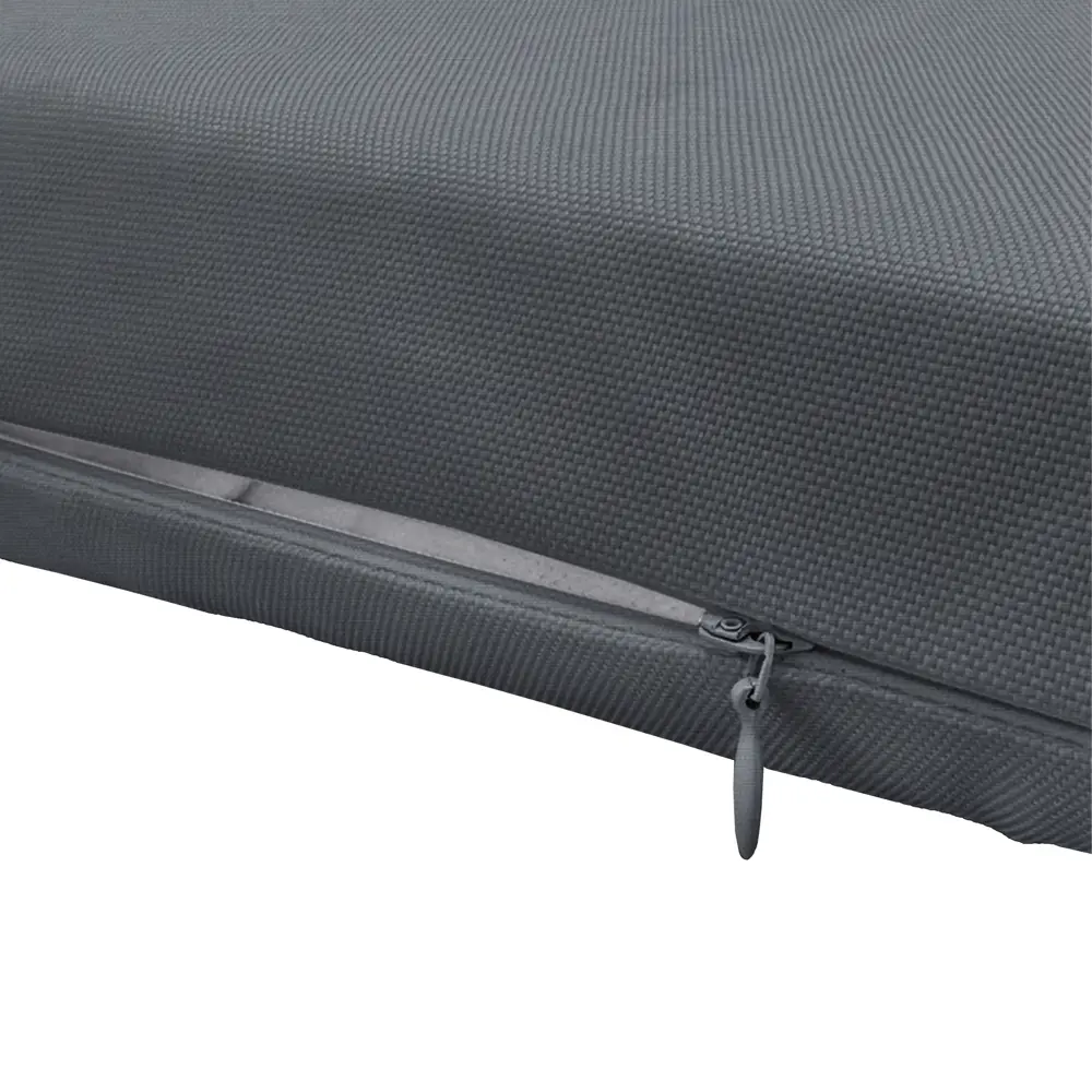 Подушка для стула Seasons Модерн 24x47 см цвет серый STLM-2056371 - Вид №2