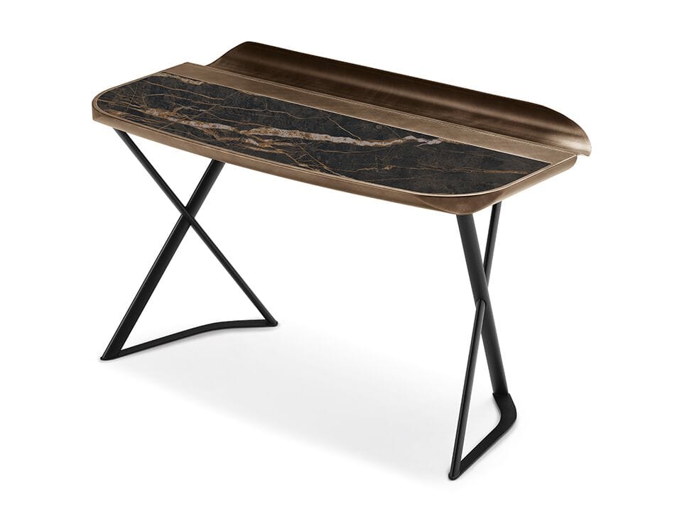 Стальной и керамический письменный стол Cattelan italia Cocoon ARCH-00032513