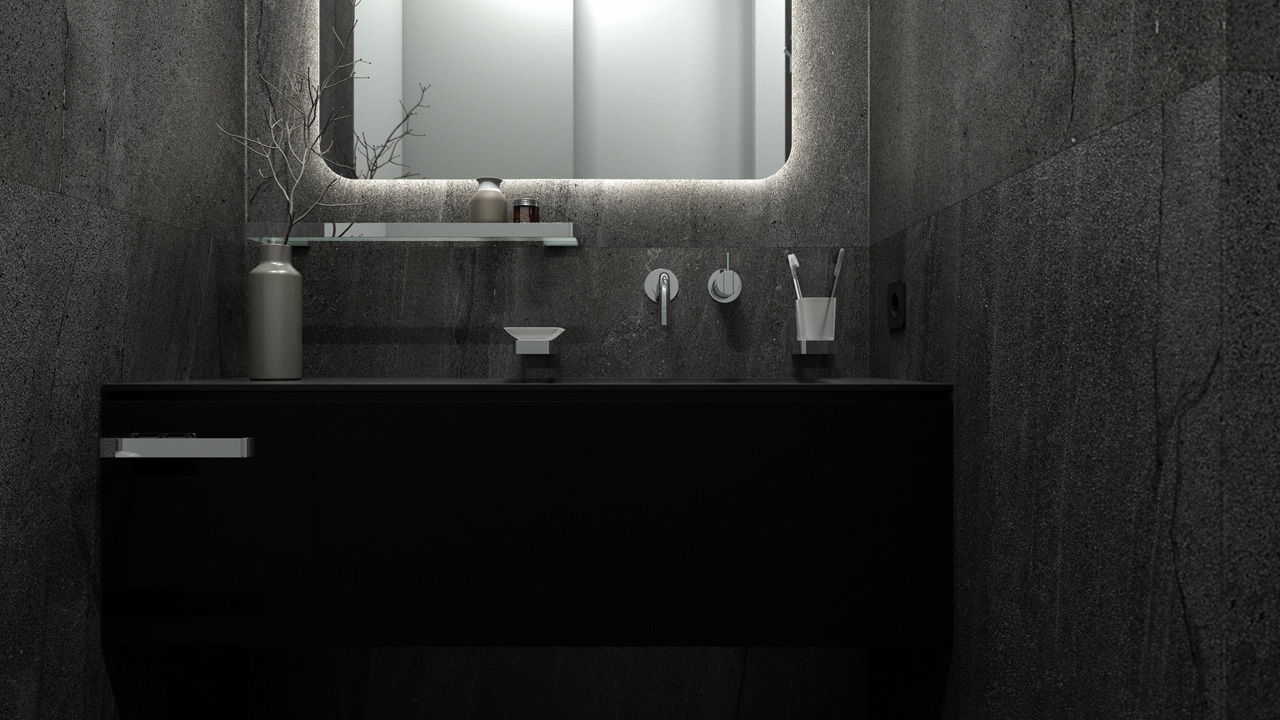 832760A Полка с держателями 60 cm ARTWELLE Regen - Вид №4