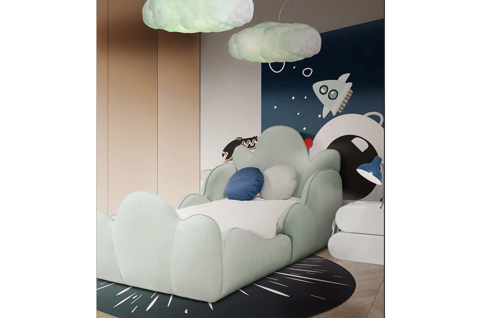 CIST749 Детские ковры Ракетный снаряд «Гром» Circu  - Вид №3