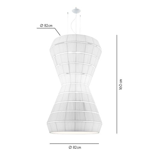 Ткань подвесной светильник AXOLIGHT ARCH-00132852 - Вид №10