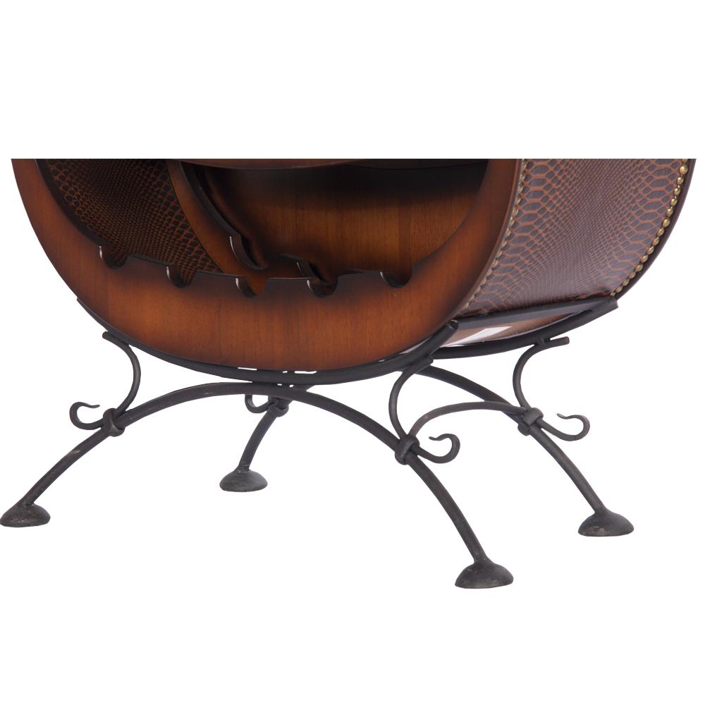 54045 Мини-бар Контрабас 2 Орех BOGACHO 4627138198681 - Вид №10