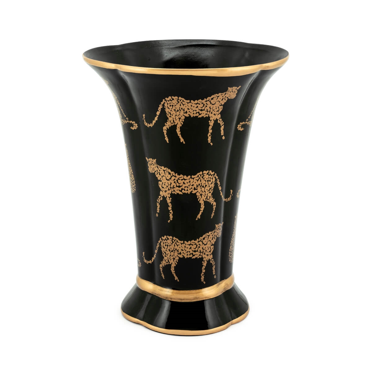 201009-90 ABHIKA ВАЗА ПАНТЕРА BLACK  - Вид №1