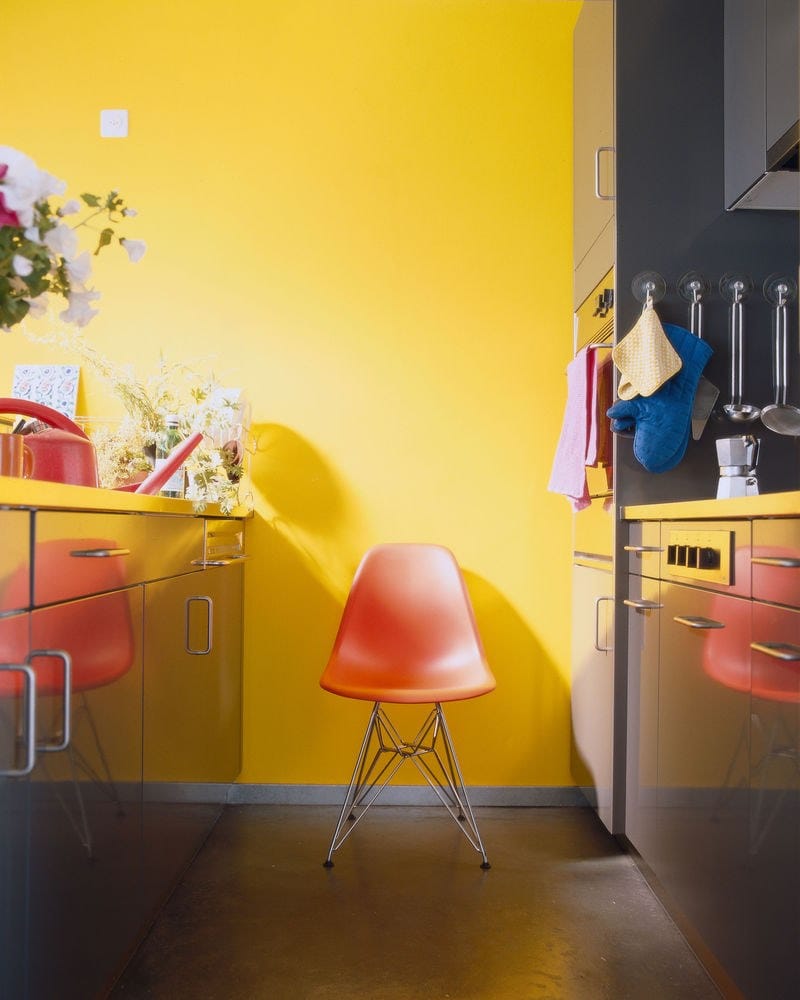 Стул из полипропилена с мягким сиденьем VITRA Eames Plastic Chair ARCH-00147160 - Вид №3