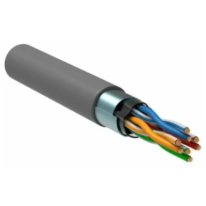 Кабель витая пара ITK F/UTP cat 5e 4 пары PVC цвет серый