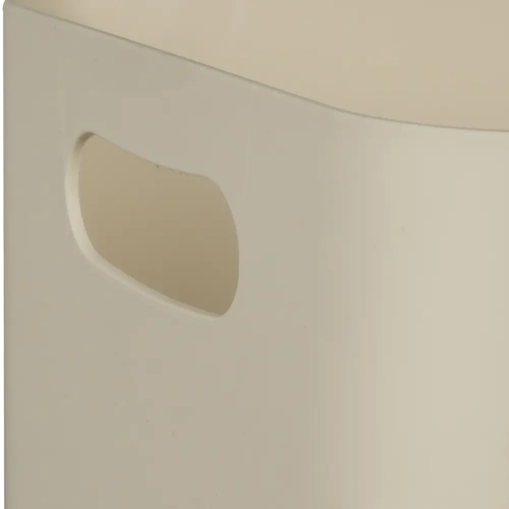 Ёмкость большая Berossi 22x12x15 см, пластик, цвет слоновая кость STLM-2014259 - Вид №1