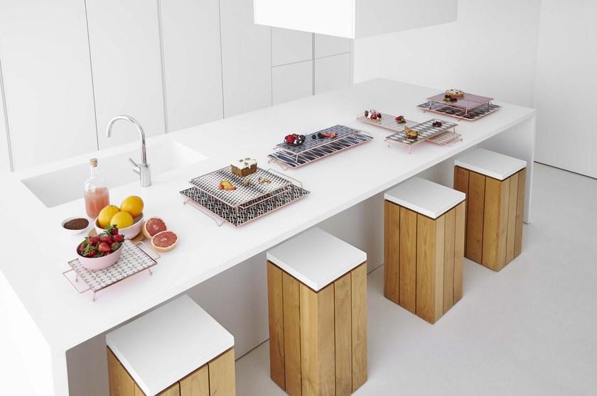 GAN Поднос прямоугольный из алюминия Mix&match sun-id-1399559 - Вид №71