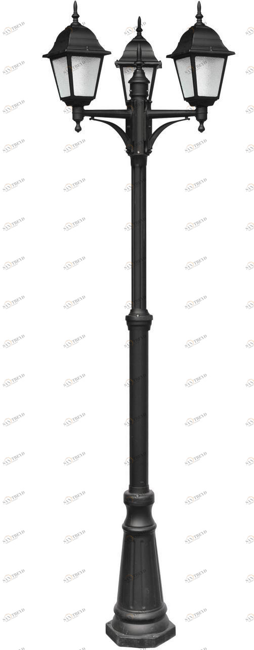 Садово-парковый светильник Arte Lamp Bremen A1017PA-3BK ARTE LAMP ФОНАРЬ 268765 Черный 